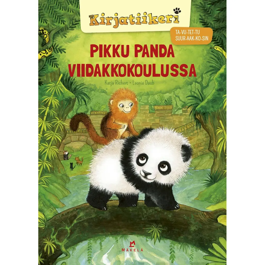 Richert, Pikku panda viidakkokoulussa - TA-VU-TET-TU, SUURAAKKOSET