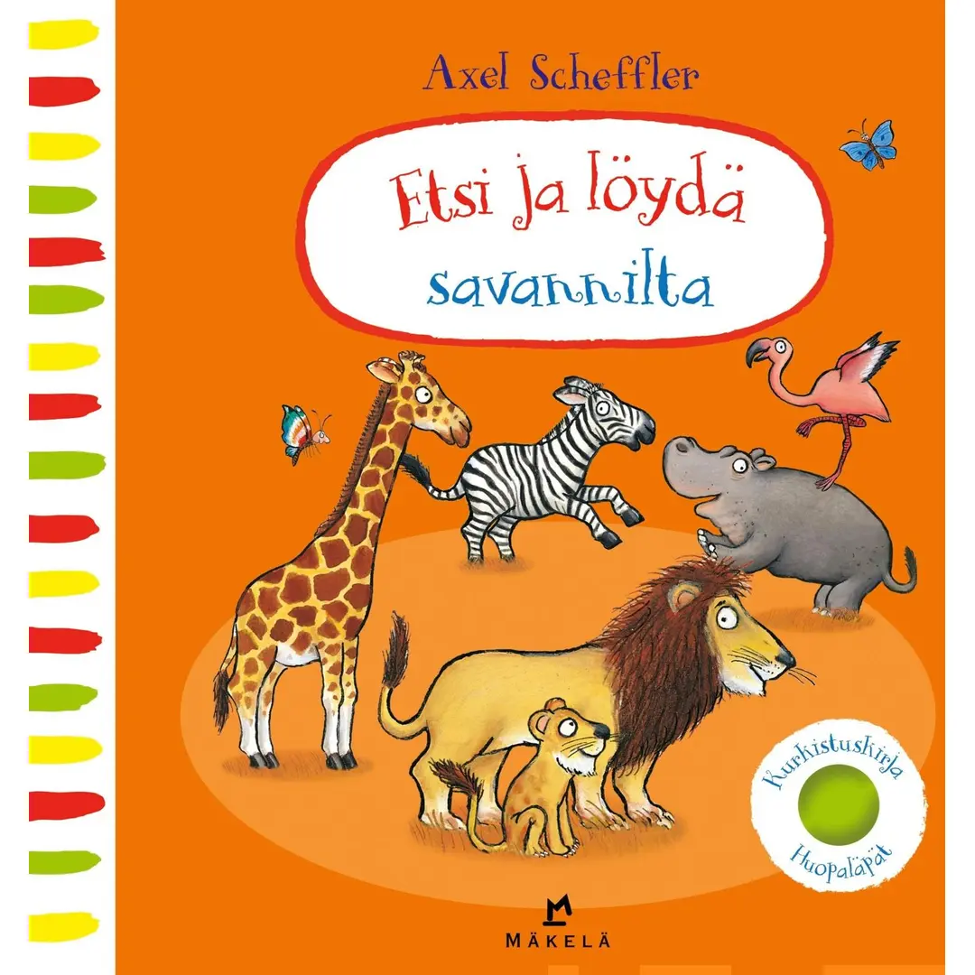 Etsi ja löydä savannilta