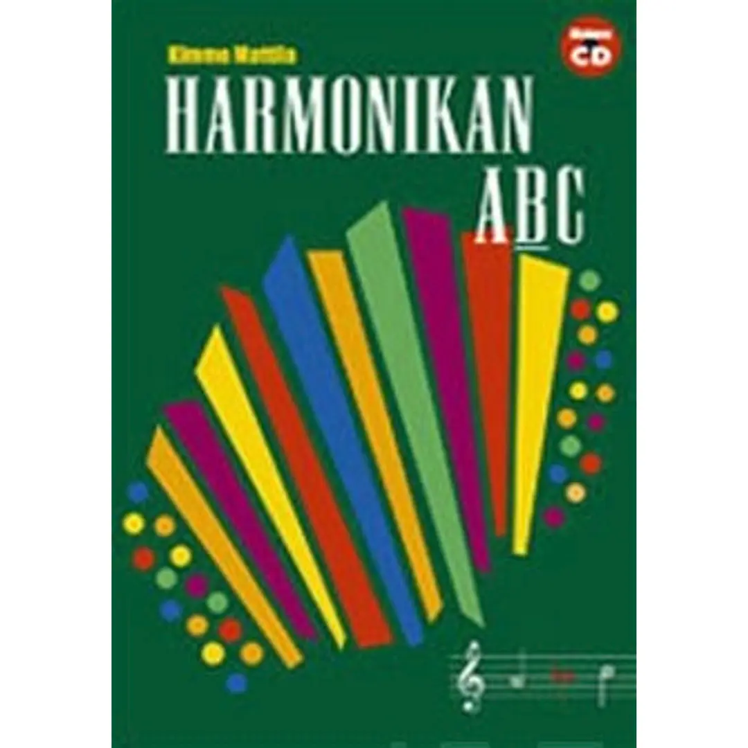 Mattila, Harmonikan ABC - osa B (+cd-levy)