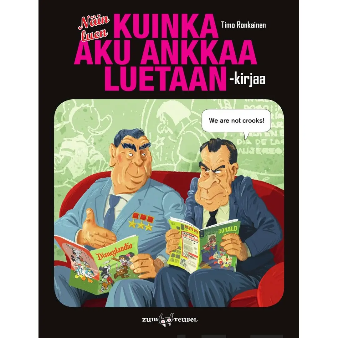 Ronkainen, Näin luen Kuinka Aku Ankkaa luetaan -kirjaa