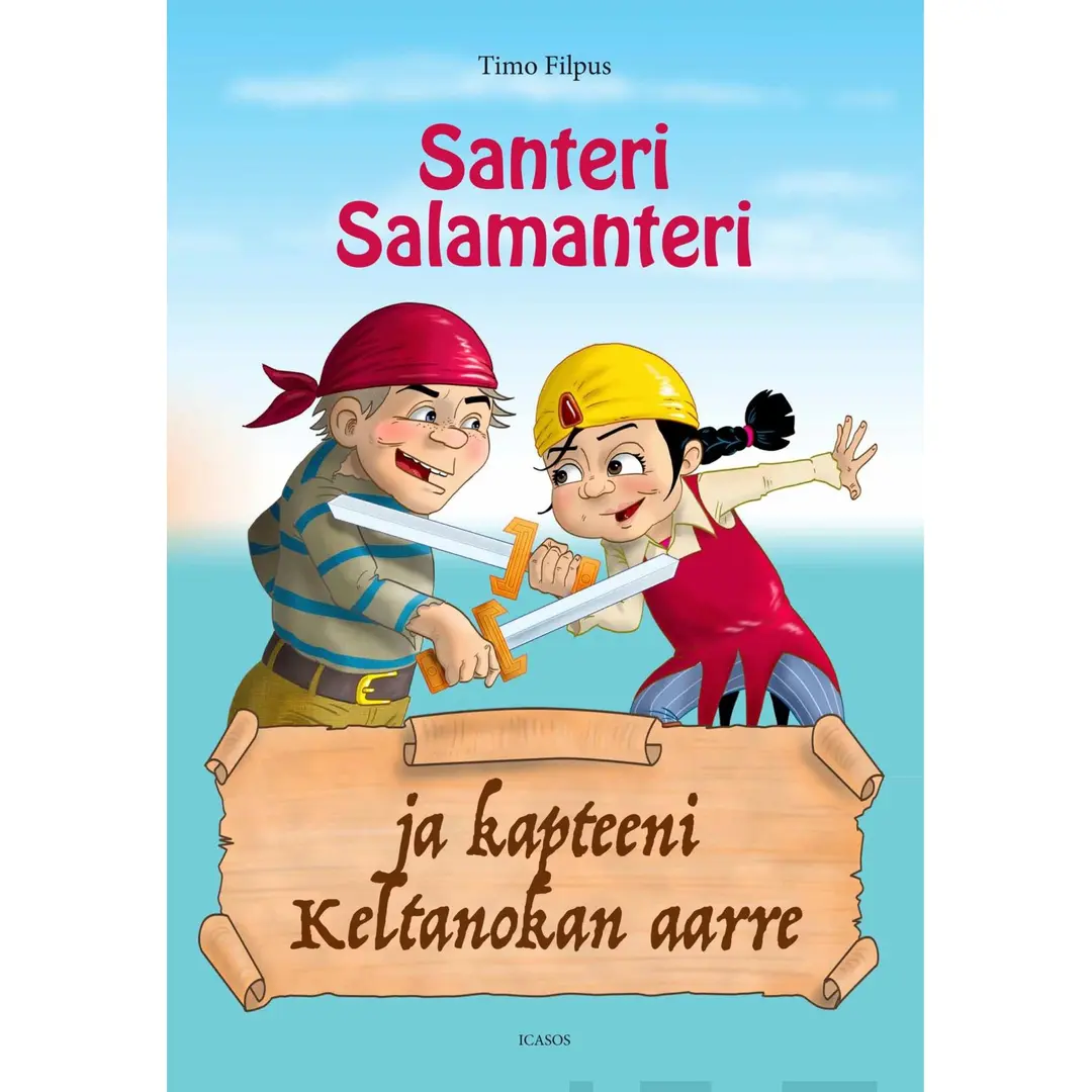 Filpus, Santeri Salamanteri ja kapteeni Keltanokan aarre