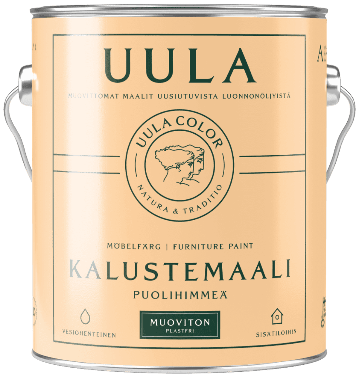 Uula kalustemaali 2 7 l a valkoinen s vytett viss puolihimme prisma