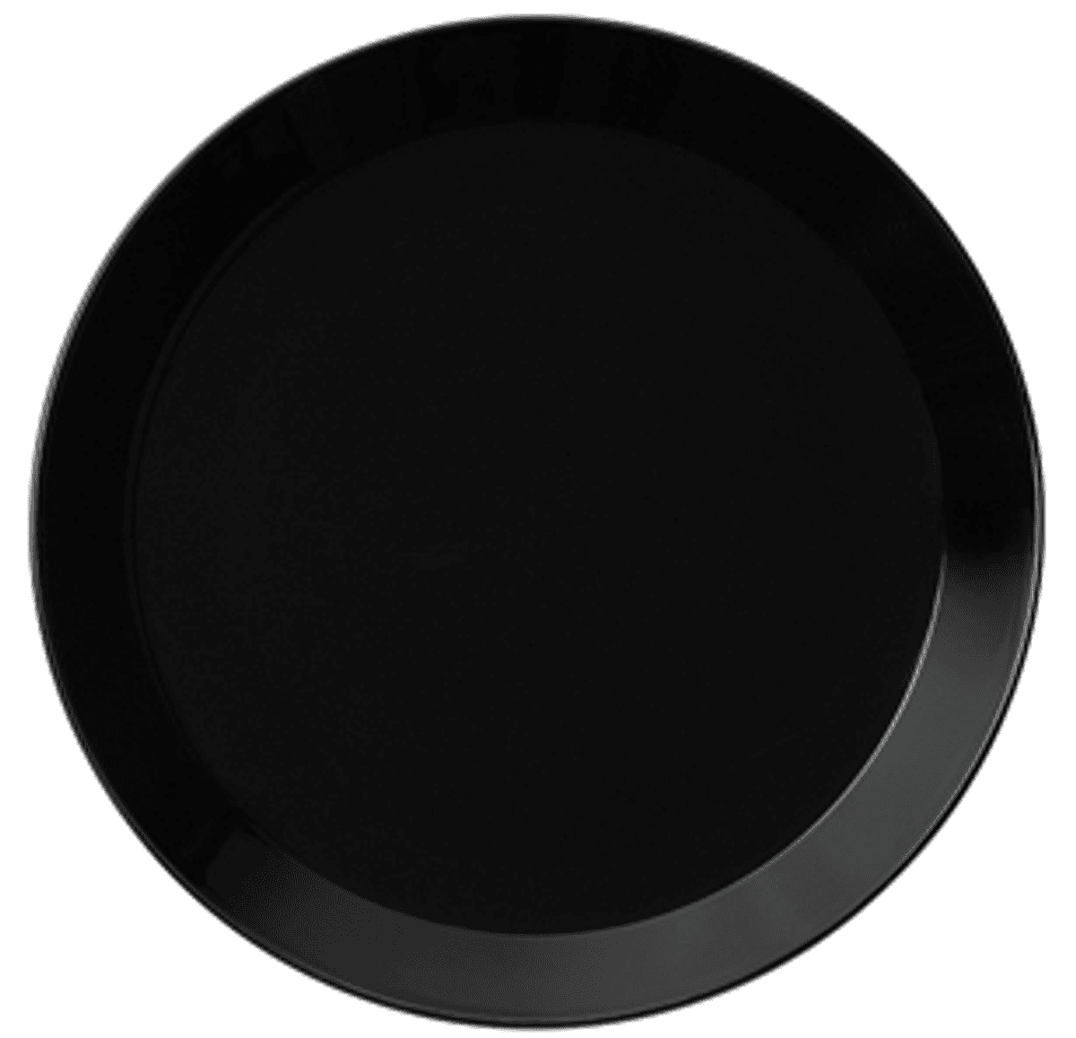 Black Iittala Teema Plate