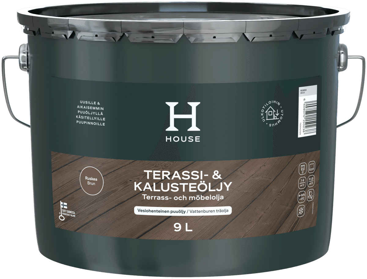 HOUSE Terassi Ja Kaluste ljy 9L Ruskea Ulkok ytt n Prisma fi house-terassi-ja-kaluste-ljy-9l-ruskea-ulkok-ytt-n-prisma-fi