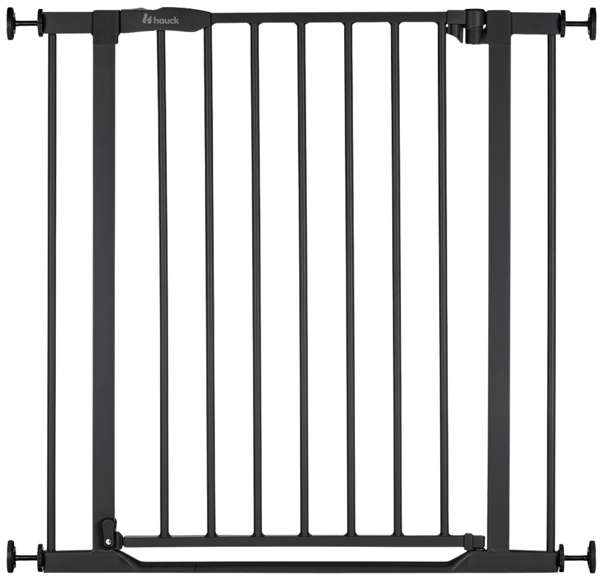 Hauck 597200 Close N Stop metalen traphek verlengstuk van 21 cm, veiligheidshek voor kinderen voor openingen van 96-101 cm, inklemming, antraciet, Grijs : Hauck