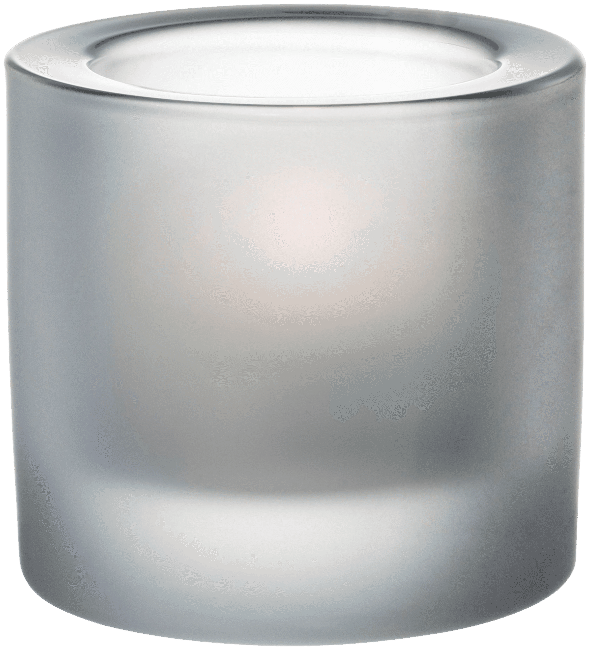 Photophore Iittala Kivi En Verre | 6 Cm De Hauteur, 7,2 Cm De Diamètre | Gris, Design Finlandais Heikki Orvola - 10