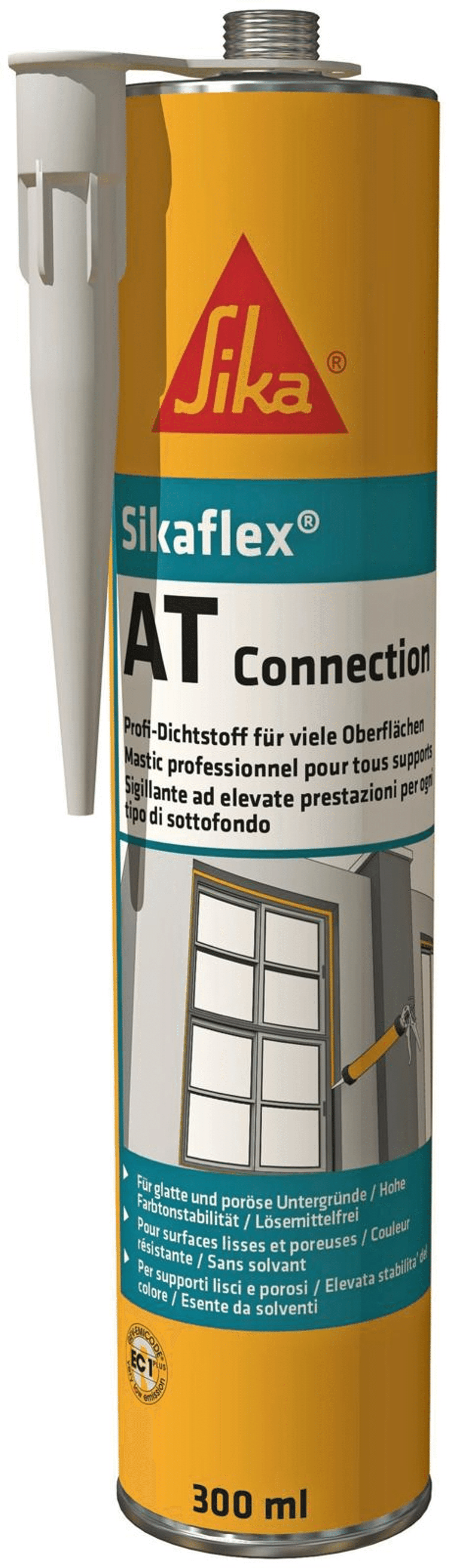 Sika saumaus- ja tiivistysmassa Sikaflex AT Connection 300 ml harmaa ...