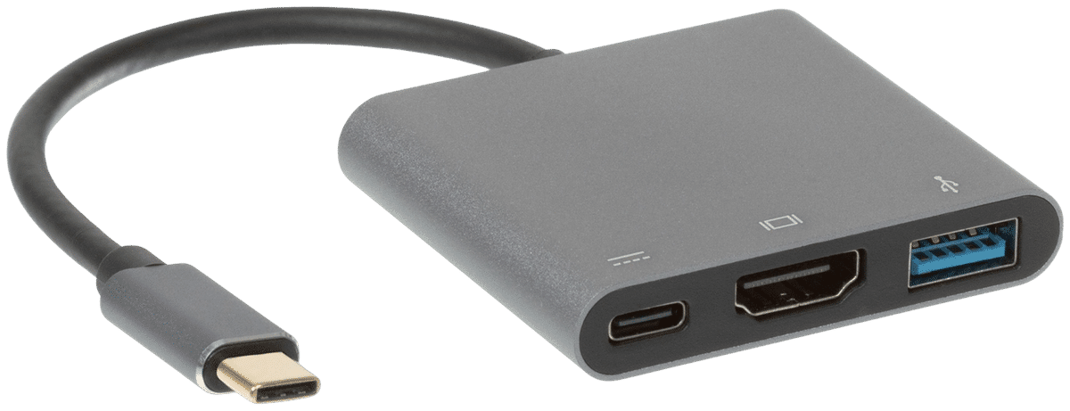 Wave USB Type-C Multiport adapteri, Metallinharmaa/Musta | Prisma.fi ...