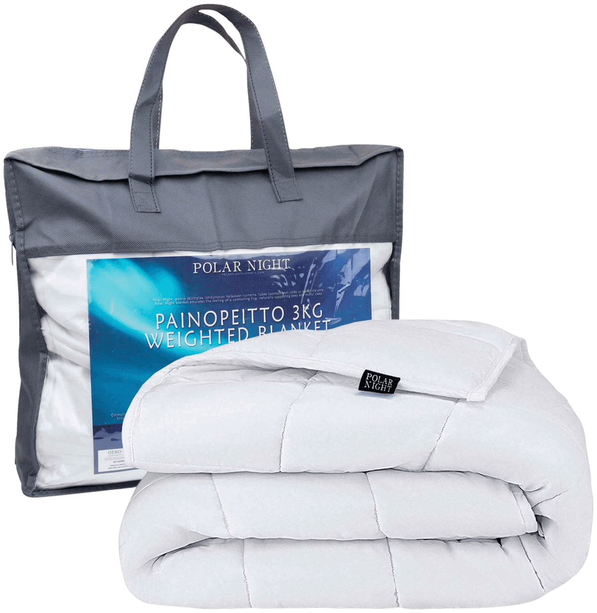 Polar Night lasten painopeitto puuvilla 3 kg 100x150 cm