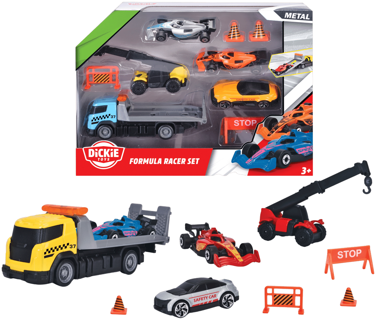 Dickie Toys - 203743001 - Jeu d'aéroport 13 Pièces