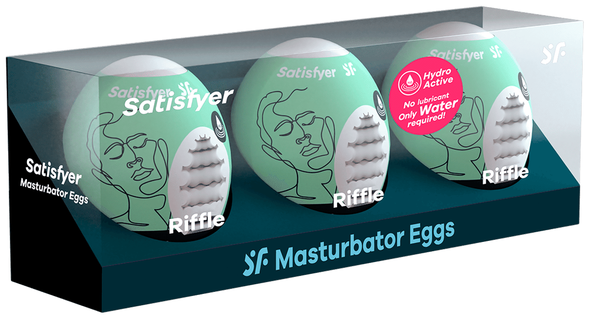 Satisfyer Masturbator Riffle Egg 3 kpl | Prisma.fi-verkkokauppa