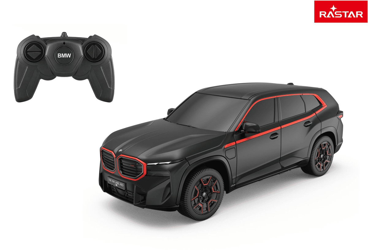 Rastar RC-auto 1:24 BMW XM Musta | Prisma.fi-verkkokauppa