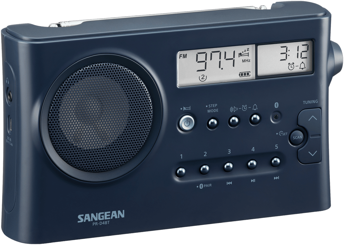 Sangean Pr D4bt Tragbares Mw Ukw Radio Mit Bluetooth Versch Farben