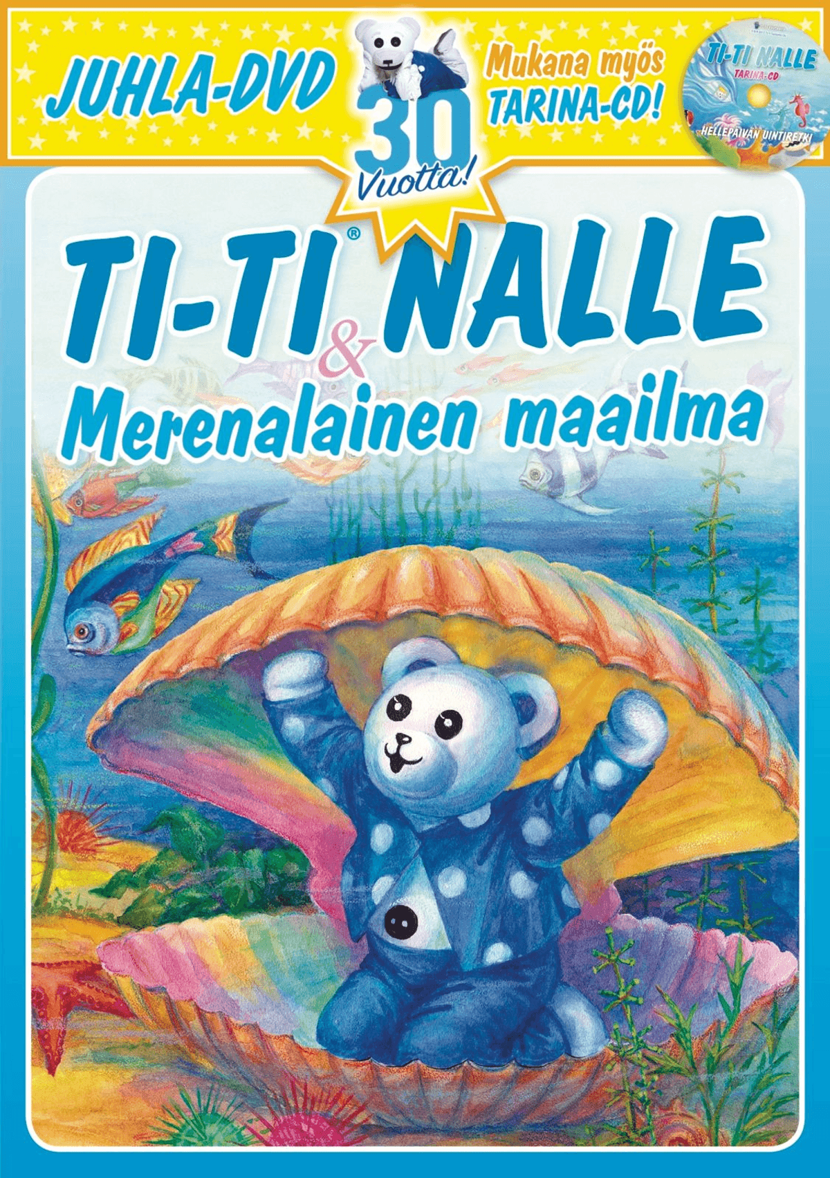 Ti-Ti Nalle Juhla - Merenalainen Maailma DVD | Prisma Verkkokauppa