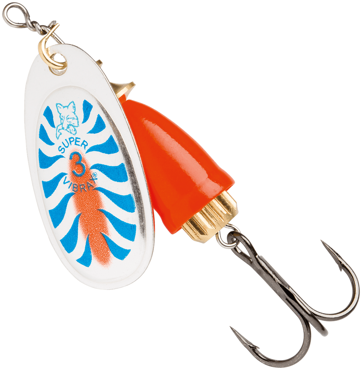 Blue Fox lippauistin Vibrax Fluores BFF2 6g BFR Prisma verkkokauppa