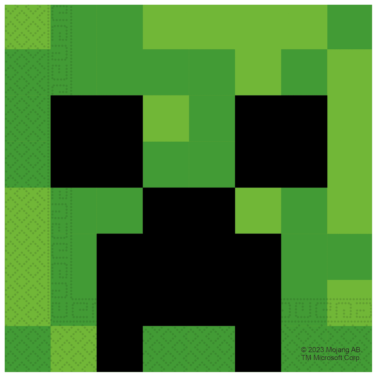 lautasliina-33cm-minecraft-prisma-verkkokauppa