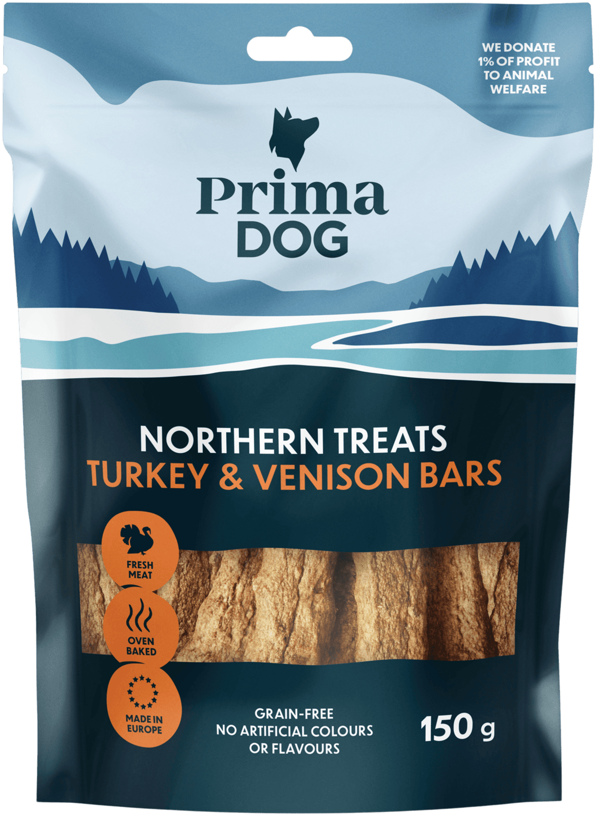 PrimaDog Northern Treats Kalkkunapeuratanko 150 g Prisma verkkokauppa