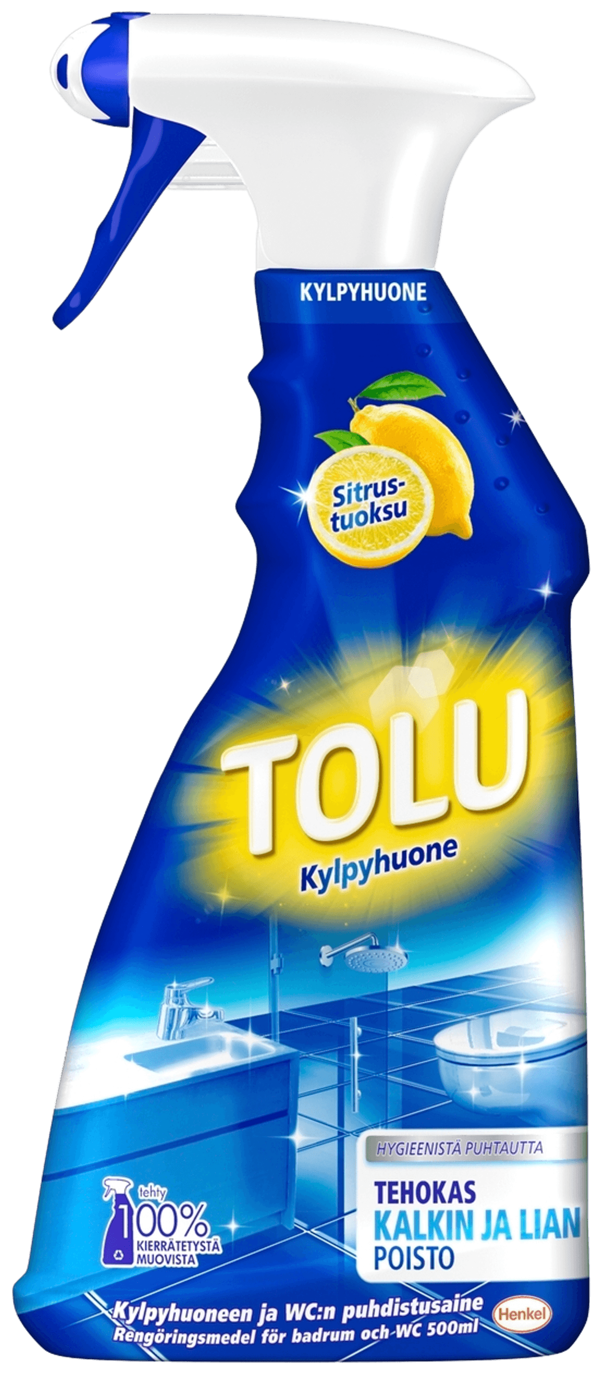 Tolu 500ml Kylpyhuone Puhdistusaine Spray Prisma Verkkokauppa