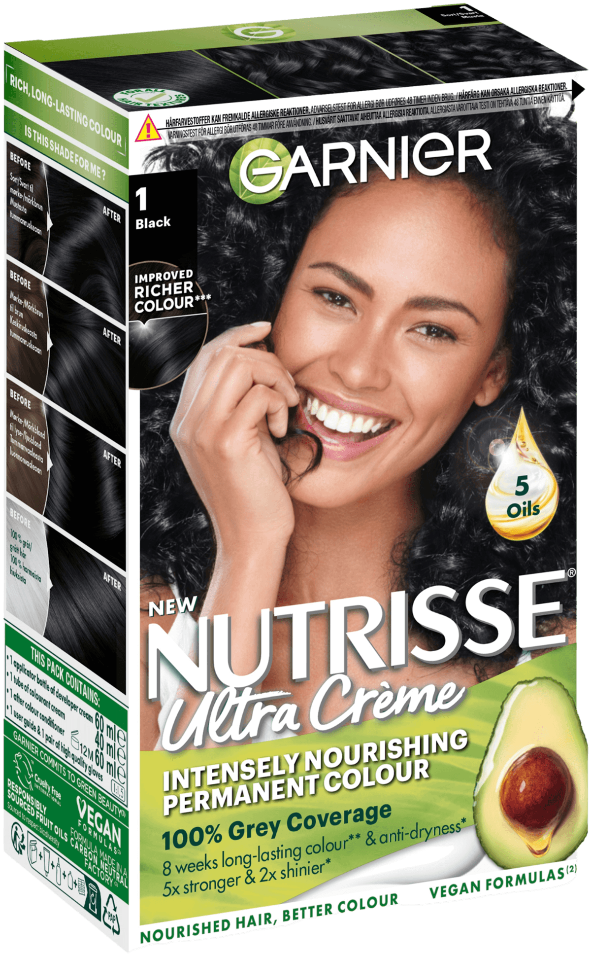 Garnier Nutrisse Ultra Creme 1 0 Black Musta Kestov Ri 1kpl Prisma   54xMIe47qpABcn5 7pFZu3 