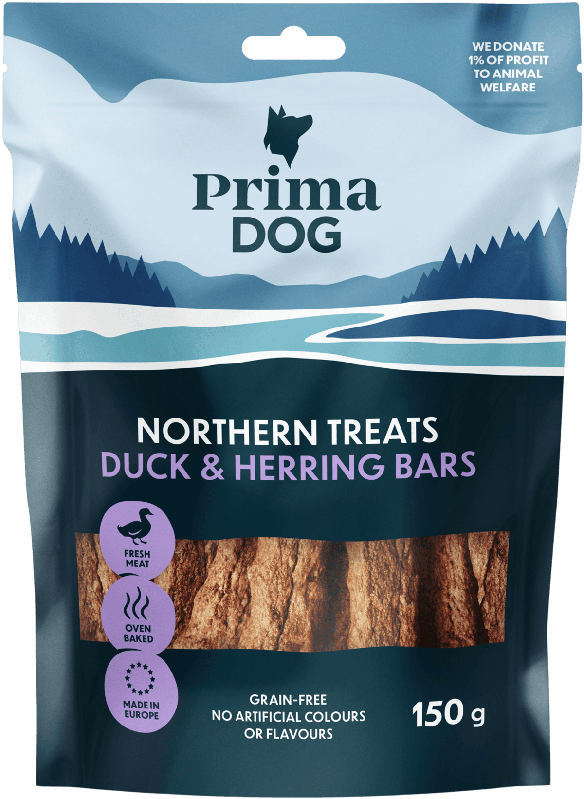 PrimaDog Northern Treats Ankkasillitanko 150 g Prisma verkkokauppa