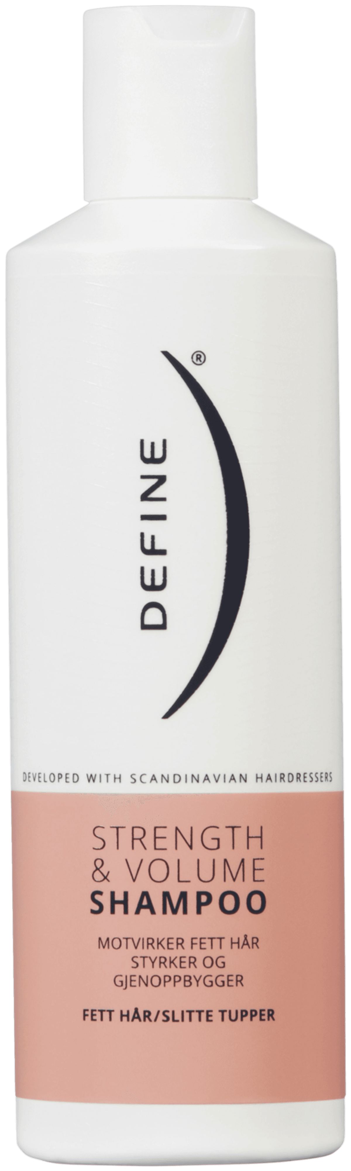 Define Strength & Volume shampoo tuuheuttava ja vahvistava shampoo