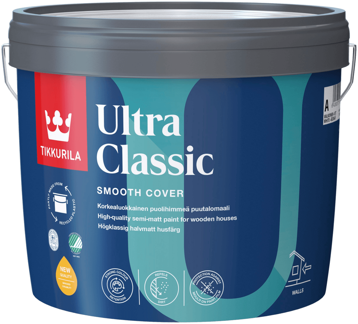 Tikkurila puutalomaali ultra classic 2 7 l c s vytett v puolihimme 
