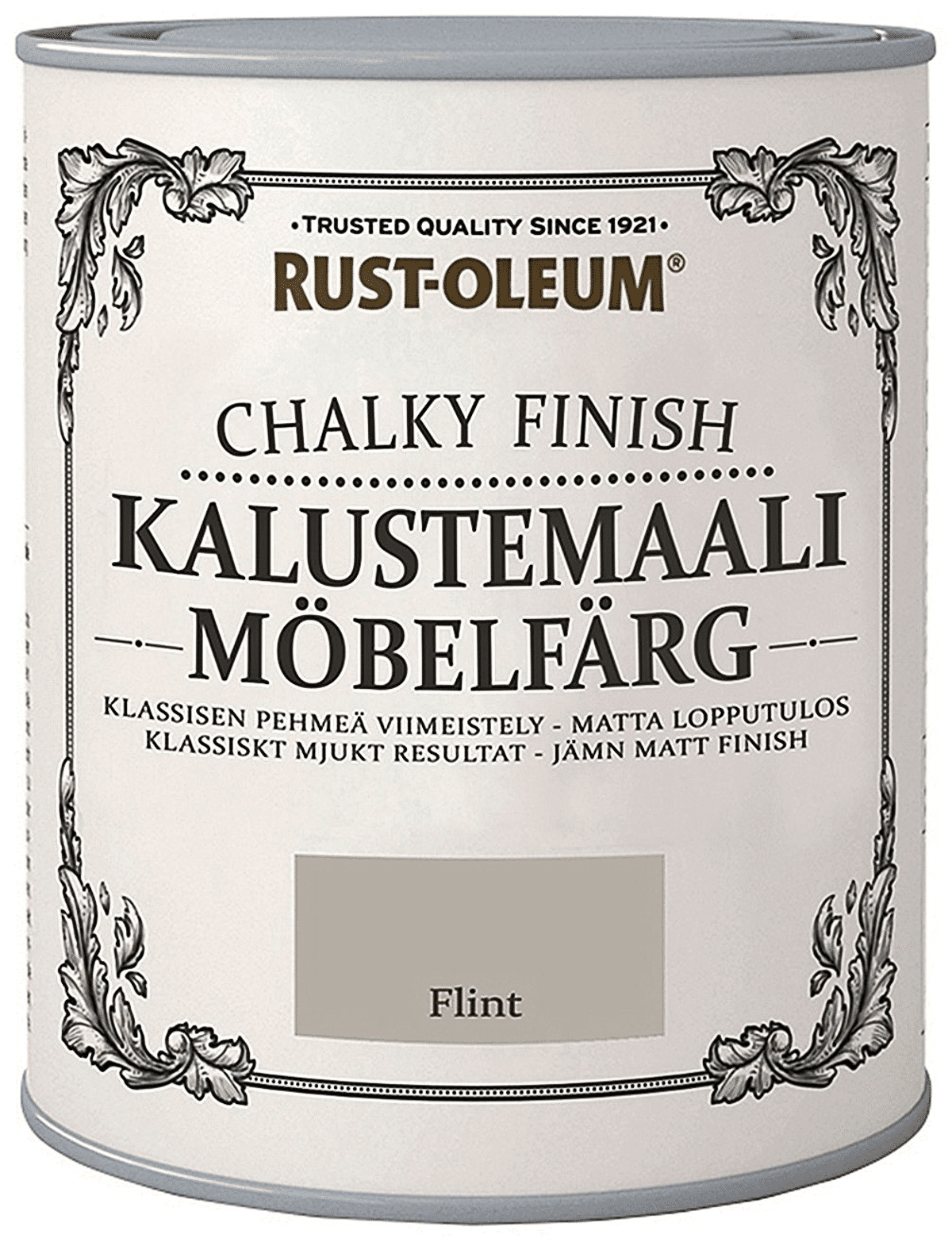 RustOleum Chalky Finish Kalustemaali 750ml Flint Prisma verkkokauppa