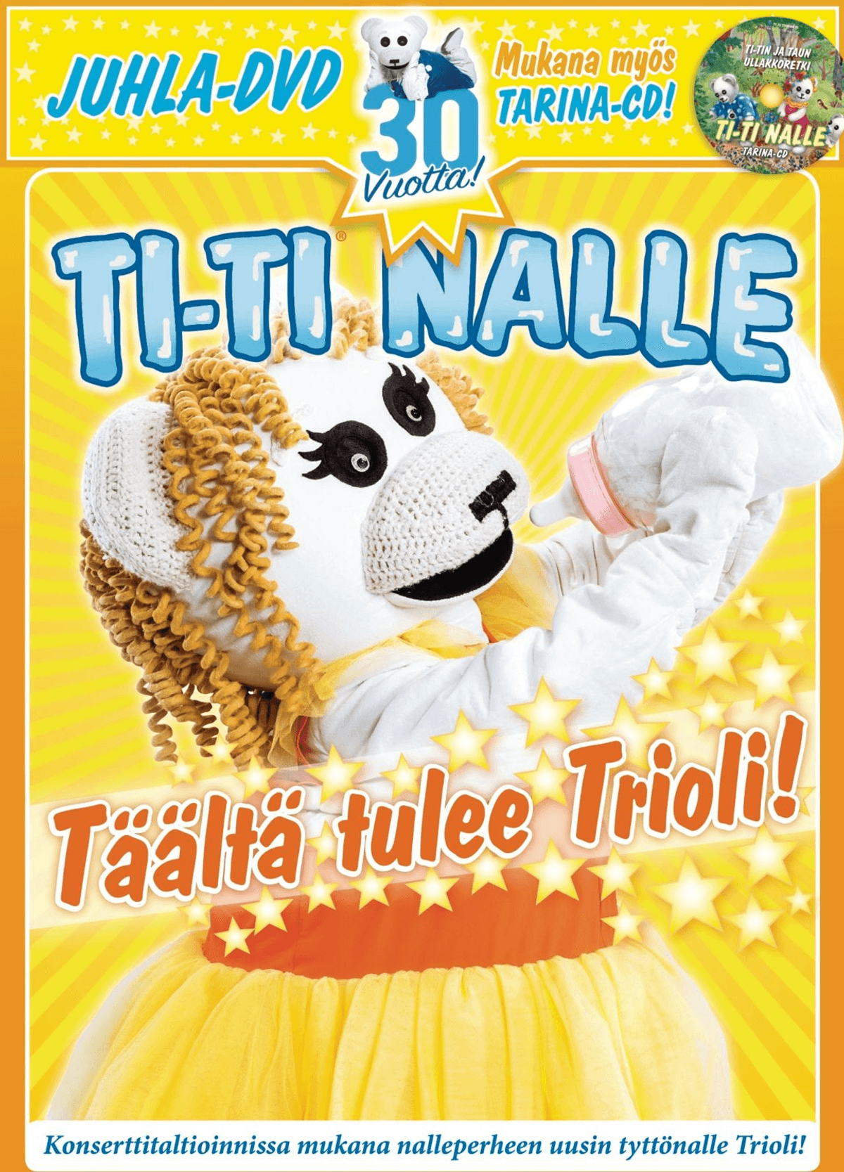 Ti-Ti Nallen Juhla - Trioli DVD | Prisma Verkkokauppa