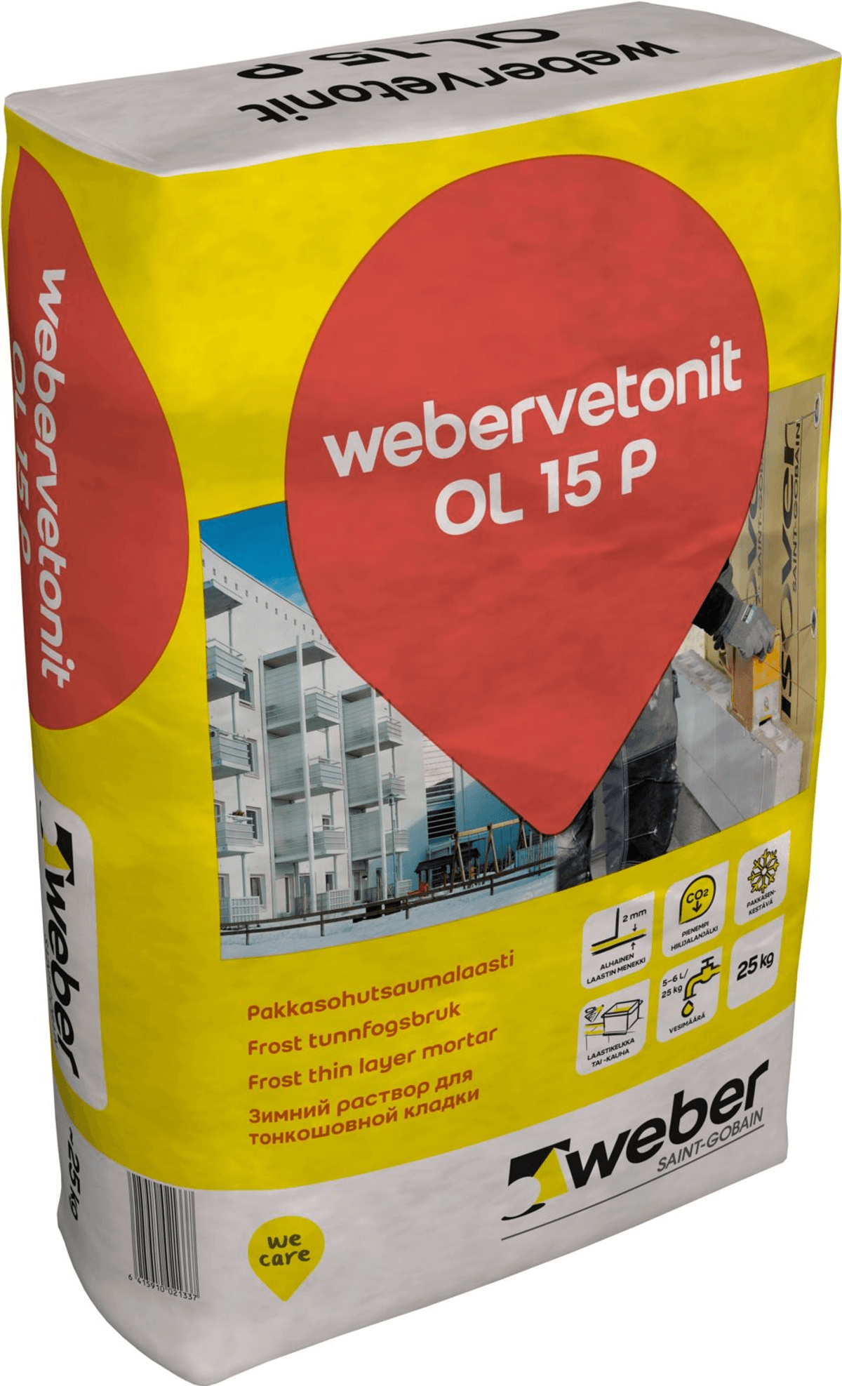 Webervetonit OL 15 P Pakkasohutsaumalaasti 25 Kg Prisma Verkkokauppa