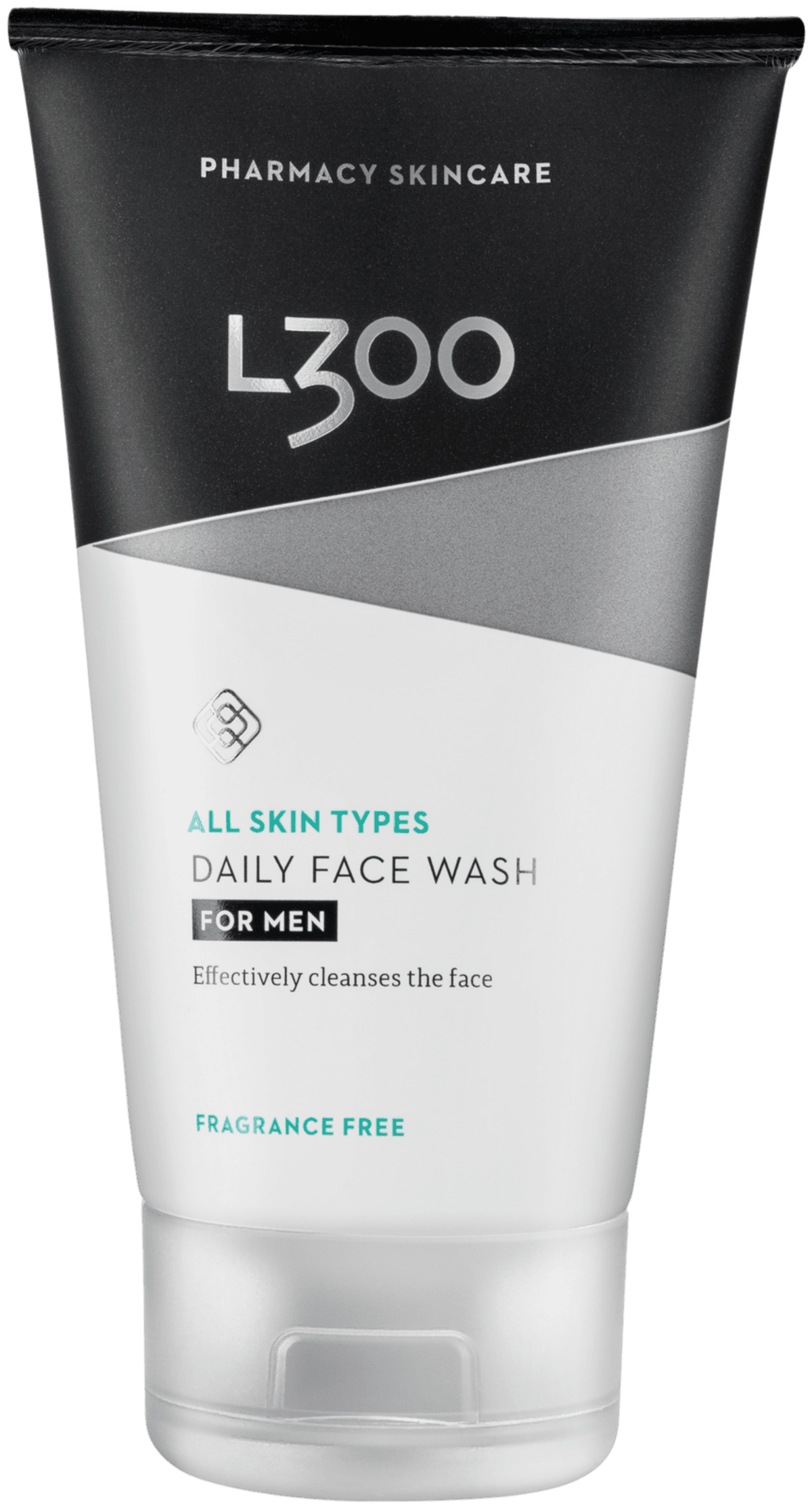 L300 for men Daily Face Wash fragrance free tehokas ja kosteuttava