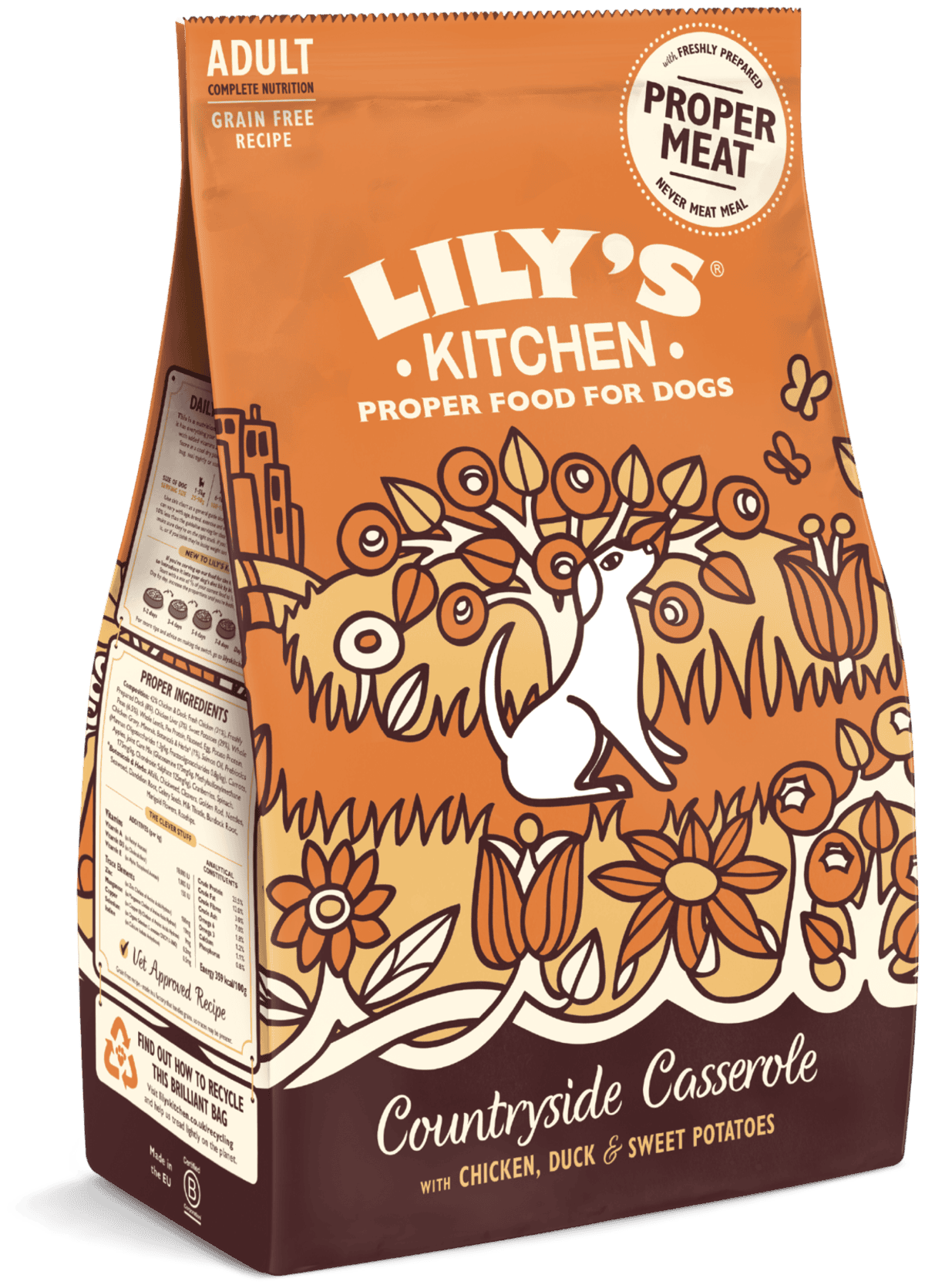 Lily's Kitchen 2,5kg Countryside Casserole sis. kanaa ja ankkaa