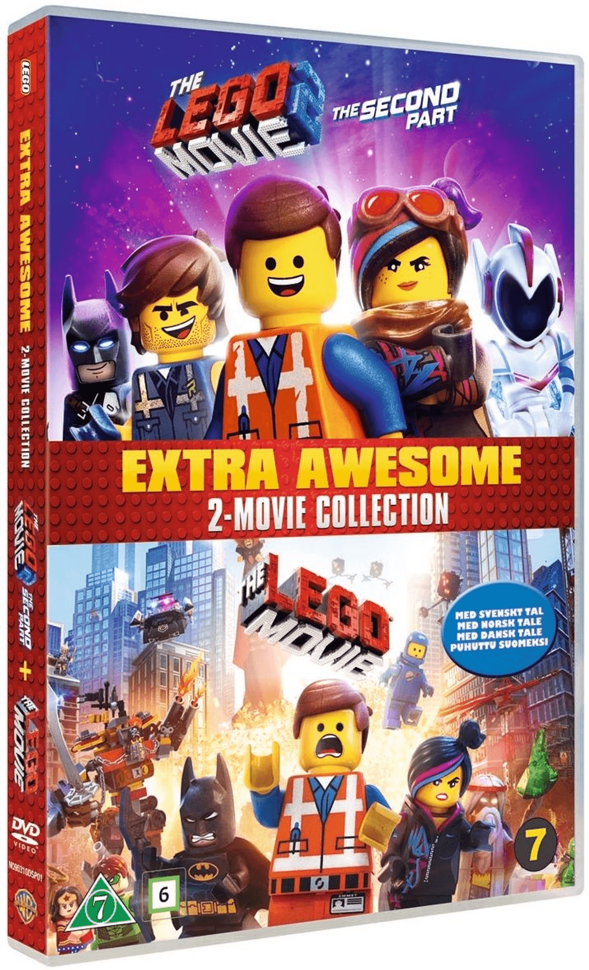 Lego Movie 1+2 DVD2 Prisma verkkokauppa