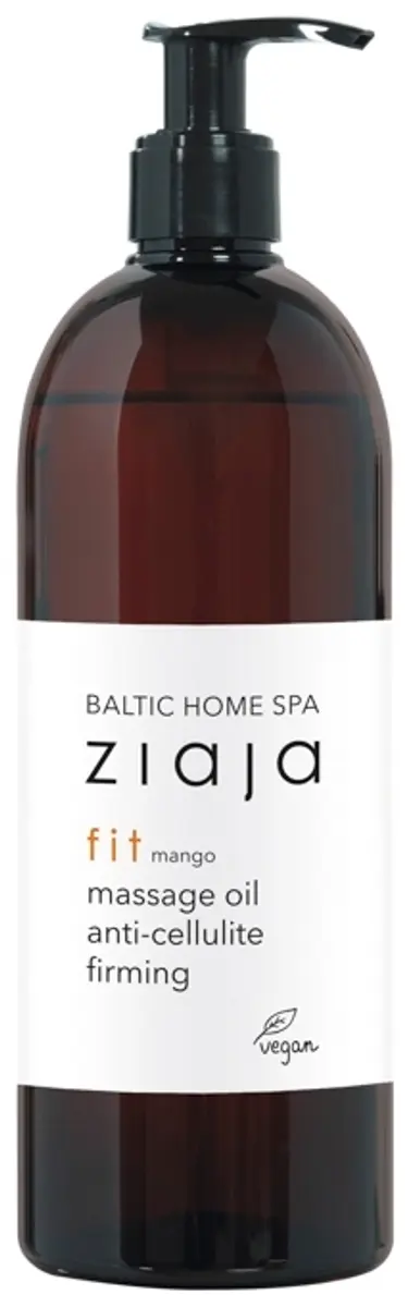 Ziaja Baltic Home Spa Fit kiinteyttävä hierontaöljy selluliittia vastaan 490ml