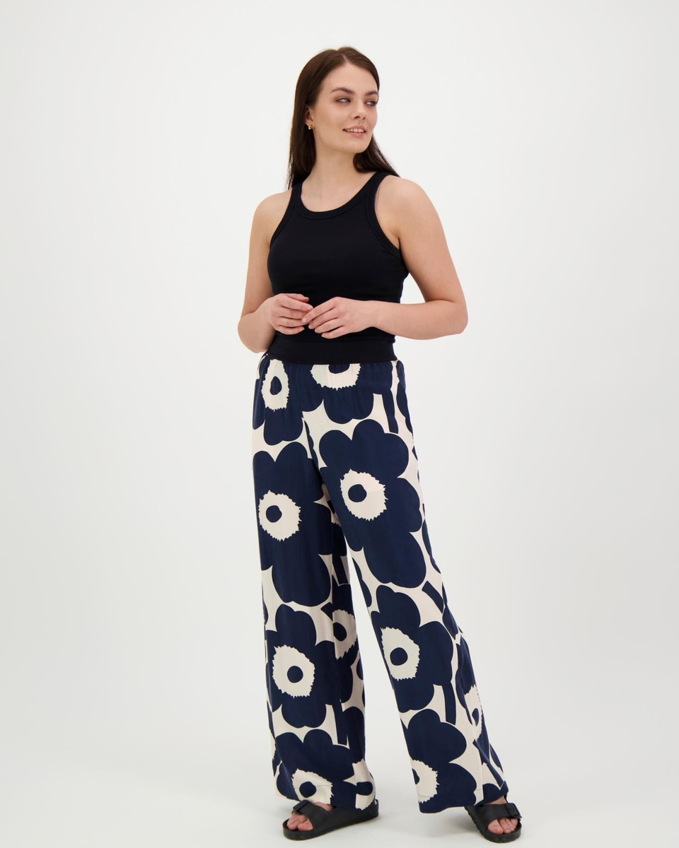 Marimekko Irbma Unikko Wide-Leg Pants