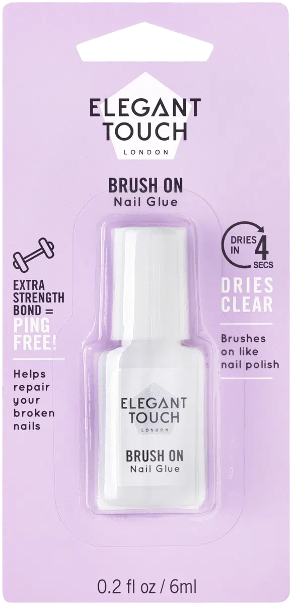 Elegant Touch Brush On Nail Glue -kynsiliima 6ml