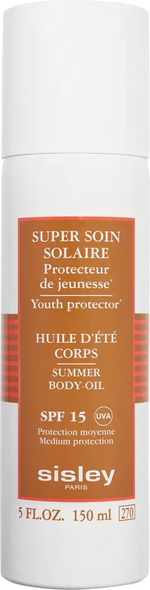 Sisley Paris Super Soin Solaire Summer Body Oil SPF 15 aurinkoöljy 150ml