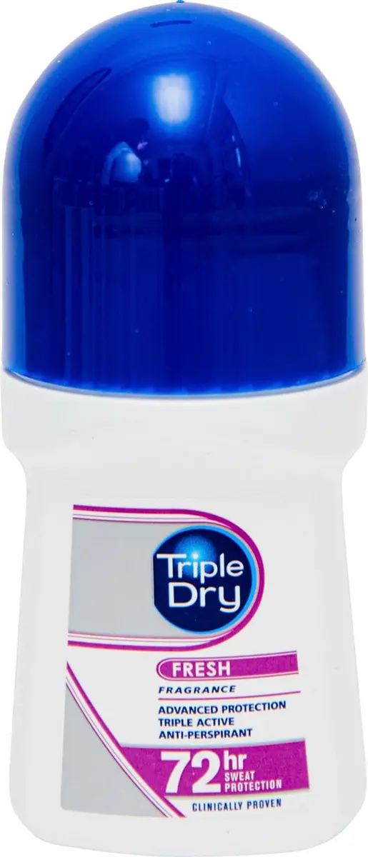 Triple Dry FRESH roll-on antiperspirantti 72h 50 ml