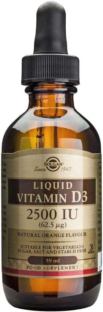 Solgar D3-vitamiini nestemäinen 59 ml