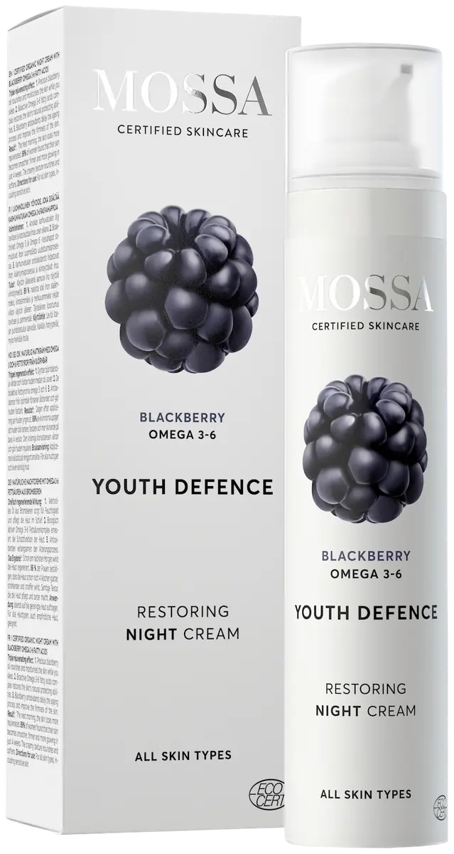Mossa YOUTH DEFENCE Restoring yövoide, 50ml