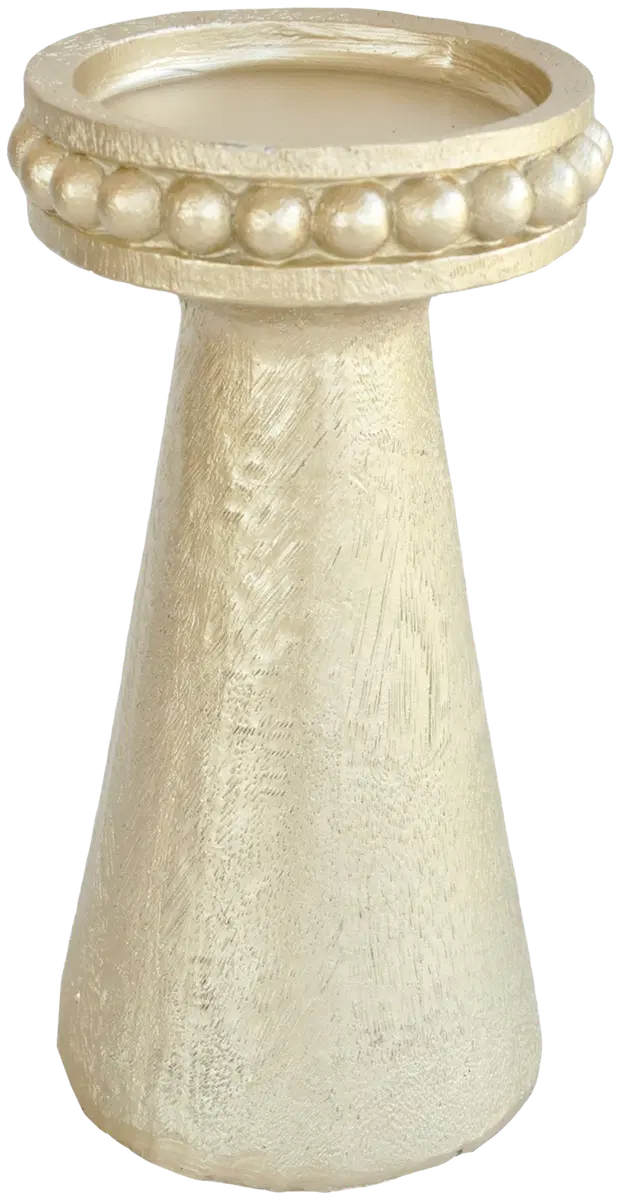 Finnmari Kynttilänjalka 11x11x20,5 cm kulta