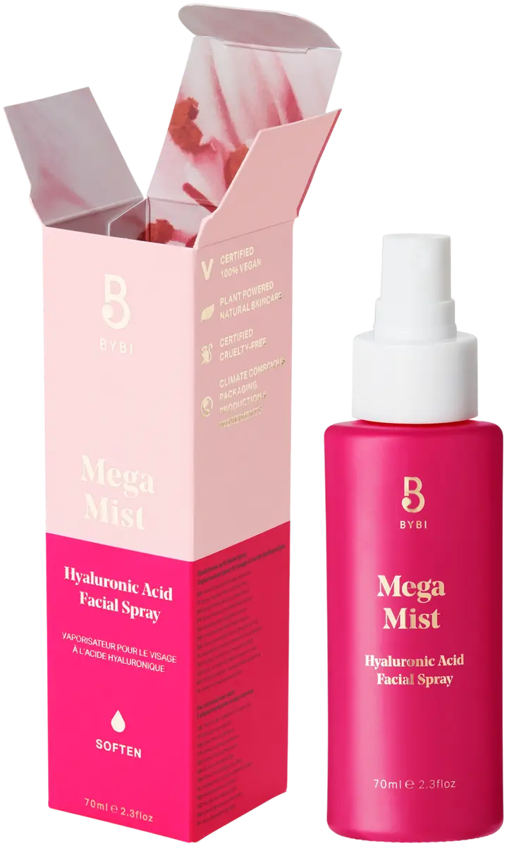 BYBI Mega Mist Hyaluronic Acid Facial Spray kasvosuihke 70ml
