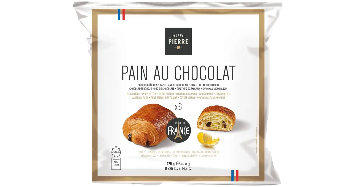 Bridor Pain au chocolat suklaacroissant 420 g pakaste | S