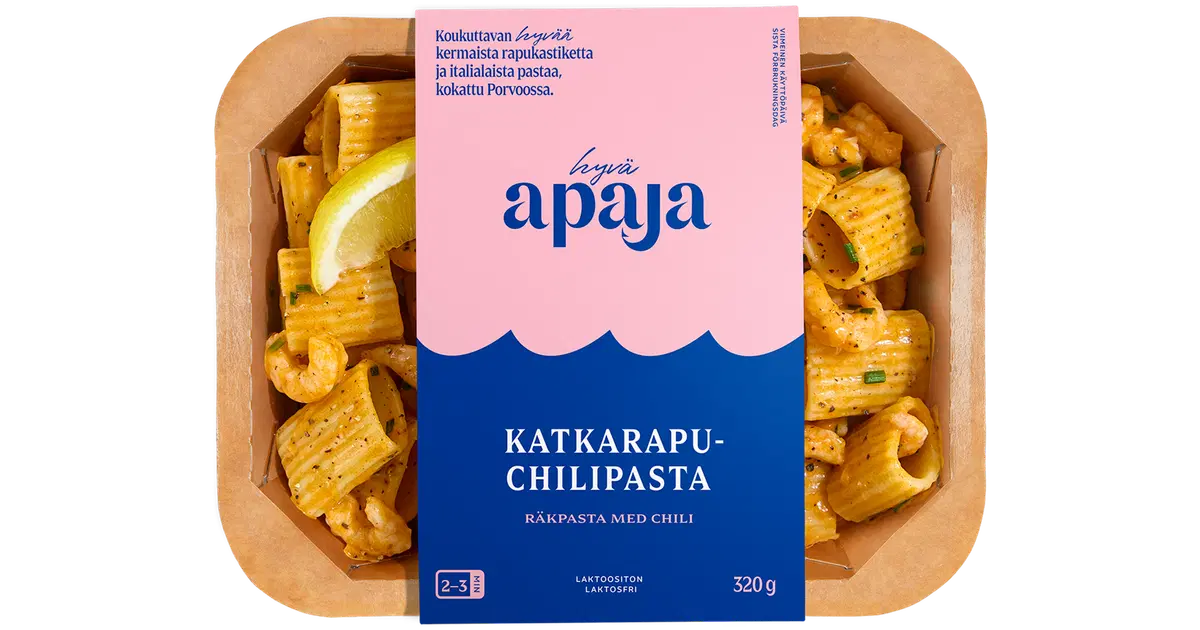 Apaja Hyvä Apaja Katkarapu-chilipasta 320g | S-kaupat ruoan verkkokauppa
