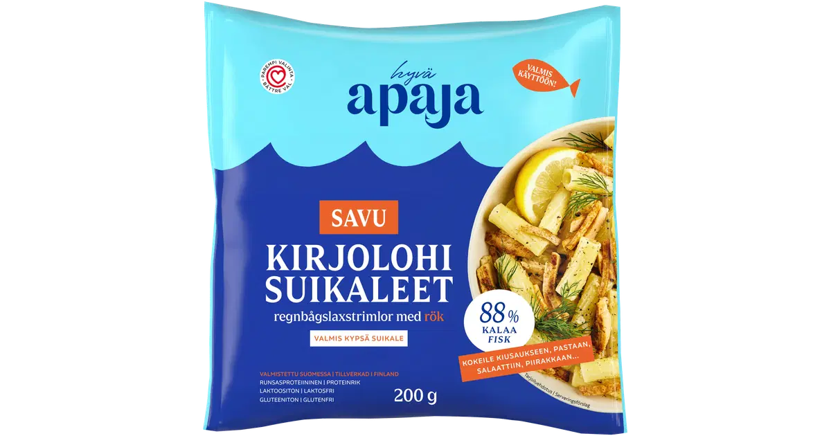 Apaja Hyvä Apaja Kypsä Savukirjolohisuikale 200 g | S-kaupat ruoan verkkokauppa