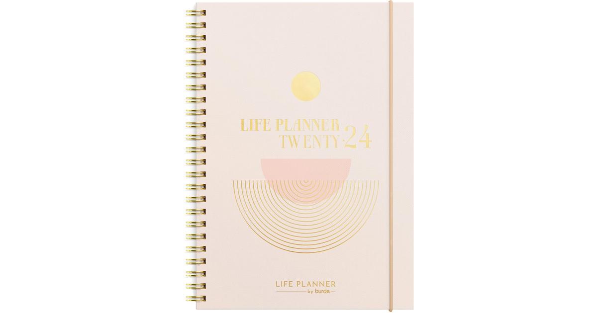 Burde kalenteri 2024 Life Planner Pink