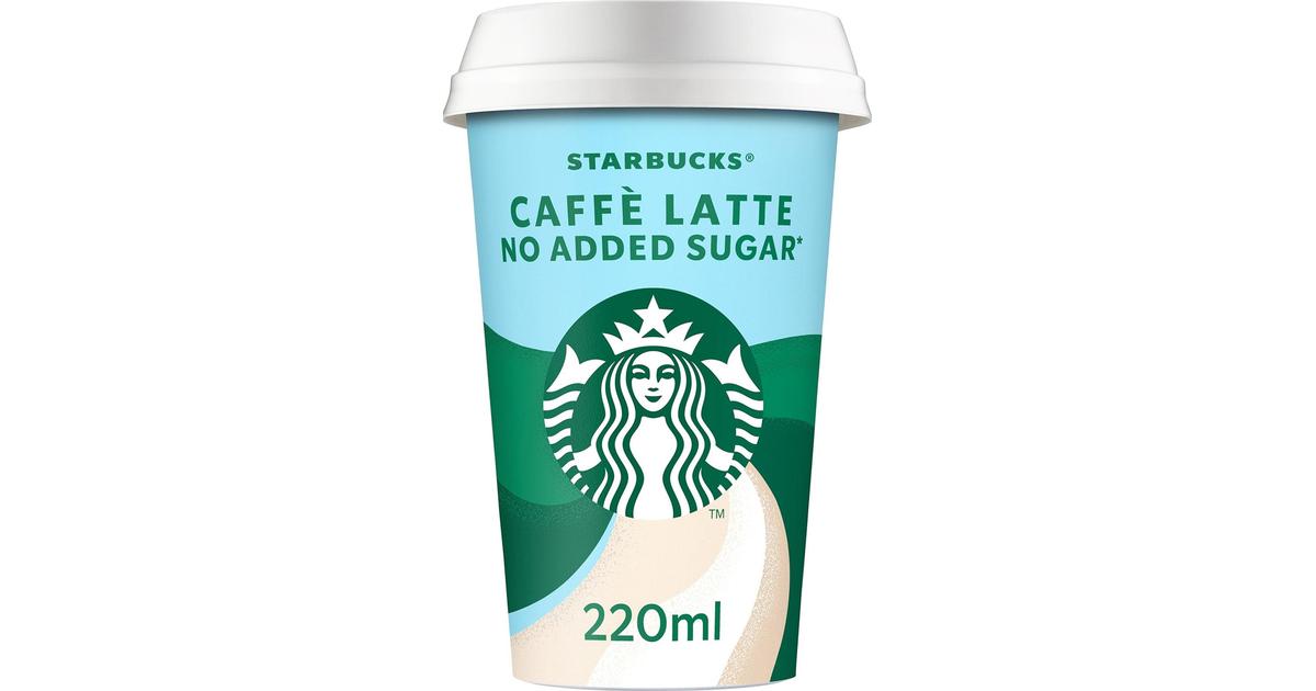 Starbucks Caffè Latte No Added Sugar Laktoositon Maitokahvijuoma 220 Ml