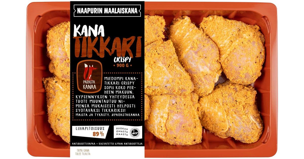 Naapurin Maalaiskanan Kanatikkari Crispy 900g S kaupat Ruoan 