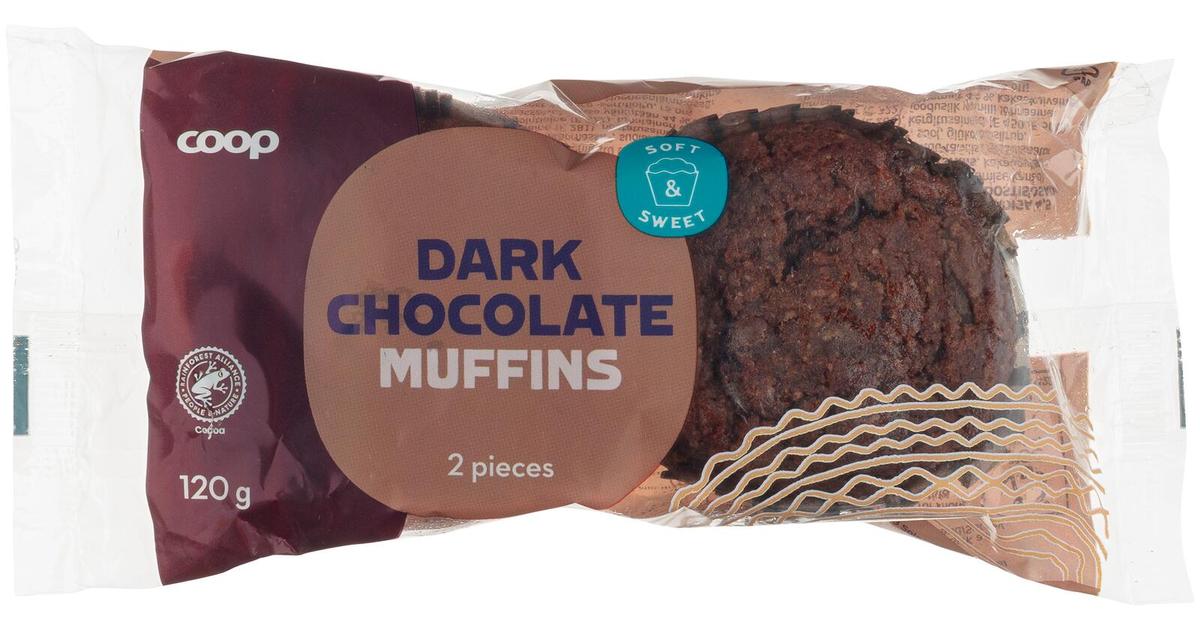 Coop Suklaamuffinit Tummalla Suklaalla 2 pack 120 G S kaupat Ruoan coop-suklaamuffinit-tummalla-suklaalla-2-pack-120-g-s-kaupat-ruoan