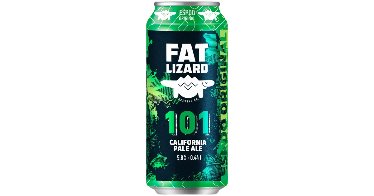 Lizard Ale FAT LIZARD 101 California Pale Ale 5,8% 0,44 tlk | S-kaupat ruoan ...