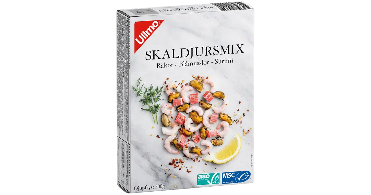 Ullmo Äyriäismix 200g | S-kaupat ruoan verkkokauppa